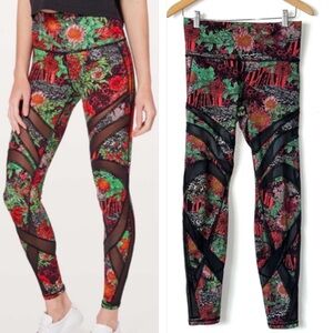 Lululemon Wunder Under High Rise Tight Mesh 28” NWOT